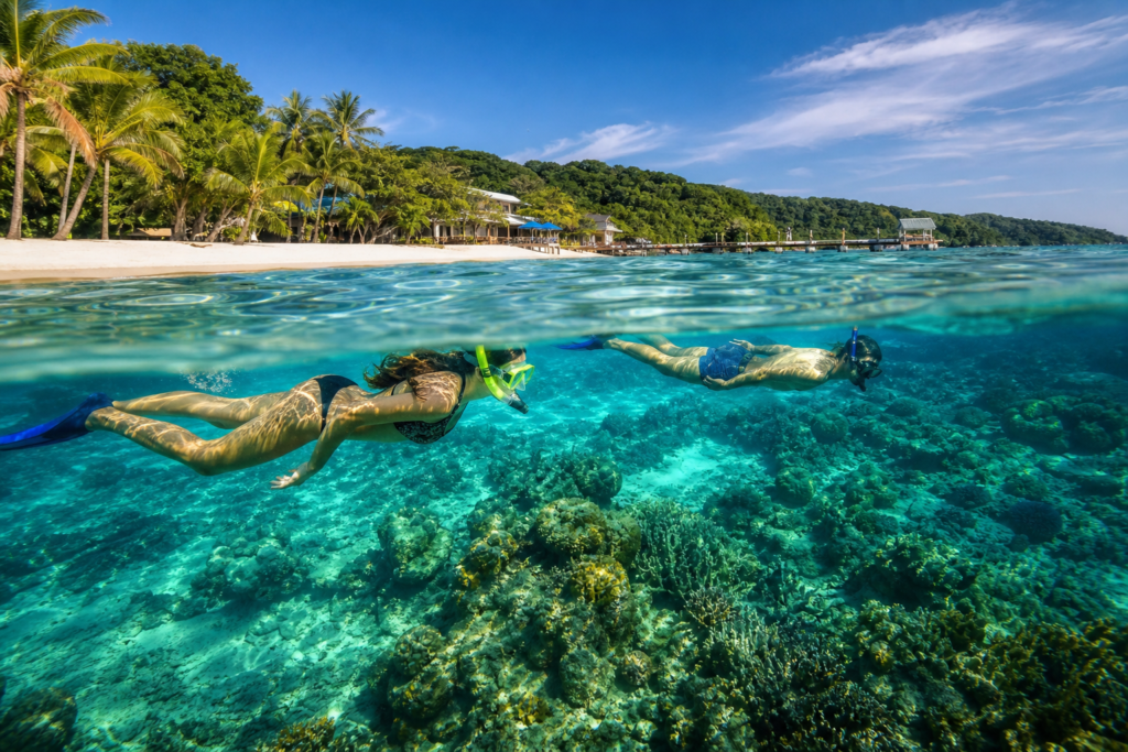 Roatan reef snorkeling etiquette - Roatan, Honduras travel scene related to How to Snorkel Responsibly on Roatan’s Coral Reef